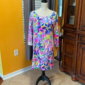 EUC Lilly Pulitzer L Marlowe dress Having A Blast